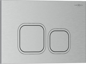 Mexen Tex 03 öblítőgomb, matt nikkel - 6103-10