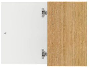 Fehér ajtós modul 33x43 cm Z Cube - Tenzo