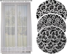 Függöny Kész Napellenző Gipsz Függöny 300x250