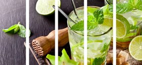 5-részes kép finom Mojito