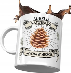 Bögre Aurelia Feleség Barátnő Ajándék Nyomtatott Fotóval