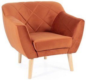 Karo II fotel, narancssárga