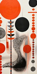 Poszter 50x100cm Kontrasztos Kozmosz