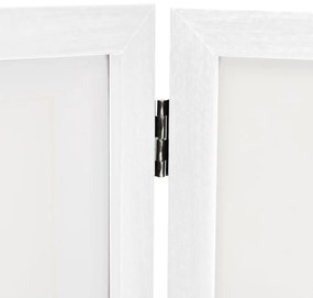 fehér háromszárnyas fényképkeret 28x18 cm + 2x(13x18 cm)