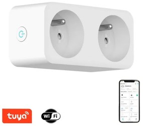 Immax NEO 07751L - Intelligens aljzat elosztó NEO LITE 2x16A/230V Wi-Fi Tuya