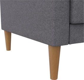 Szürke kinyitható kanapé 82 cm Lilly – Støraa