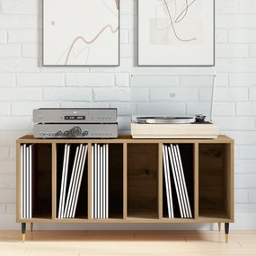 Rekord Szekrény Kézműves Tölgy 100x38x48 cm Mérnöki Fa