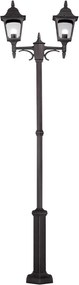 Elstead Lighting CHAPEL CP8-BLACK Utcai lámpa 2x60W/E27 IP44