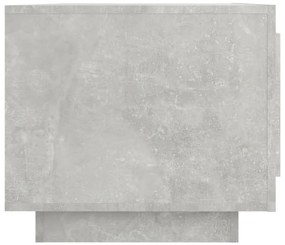 Betonszürke szerelt fa dohányzóasztal 102x 50 x 45 cm