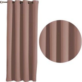 Blackout Sötétítő Függöny 175x245 h halvány rózsaszín