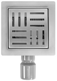 Zuhanylefolyó REA CROSS  Nickel Brush 12x12