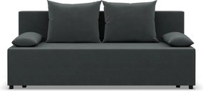 Nobu kanapé, bársony, szürke