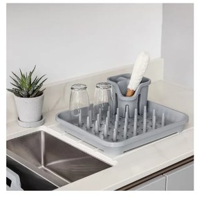 Eco Range szürke evőeszköztartó újrahasznosított műanyagból - Addis