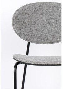 Szürke bárszék szett 2 db-os 96 cm Donny – White Label