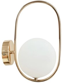 Candellux Fali lámpa CORDEL 1xG9/28W/230V arany 21-26231