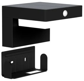 Zuma Line WT33811-LED Napelemes fali lámpa GRID LED/4,5W/2000mAh IP44 fekete