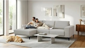 Szürke sarokkanapé (bal oldali) Chile – Scandic