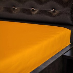 Jersey lepedő - sötét narancssárga 33 Méretek: 60x120 cm