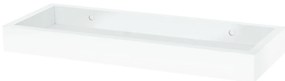 P-010 falipolc, matt fehér