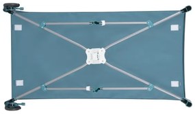 Lionelo - FLOWER utazóágy zöld-türkiz