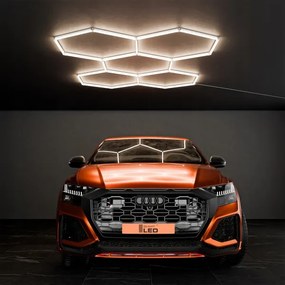 LED mennyezeti lĂĄmpa LED/240W/85-265V 4000K 298x209 cm CRI 90 IP44 fehĂ©r