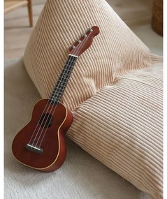 Világosbarna kordbársony gyerek babzsákfotel Big Lounger – Wigiwama