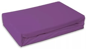 Lila Blackberry frottír gumis lepedő 180x200 cm