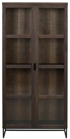 Barna tölgyfa tálalószekrény 95x195 cm Everett – Rowico