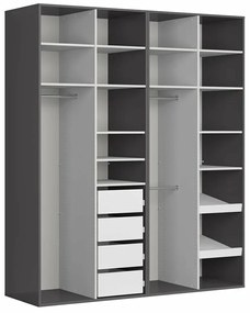 Ruhásszekrény Flex 121 (grafit) . 1098232