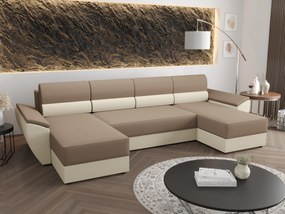 Sarok ülőgarnitúra U Radiant U2 (bézs + krém). 1057526