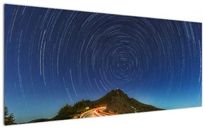 Forgó csillagok képe (120x50 cm)