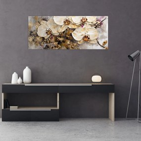 Kép - Orchideák (120x50 cm)