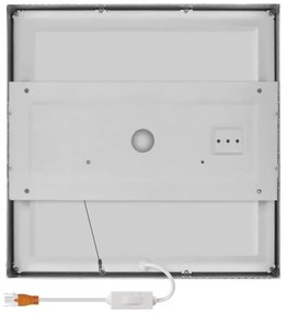 LED Mennyezeti lámpa LED/28,5W/230V 3000/3500/4000K 30x30 cm króm