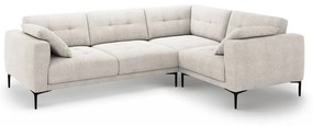 Bézs sarokkanapé (jobb oldali-L alakú) Bemy – Micadoni