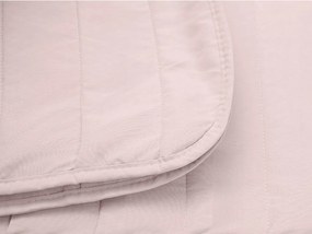 SUMMER nyári steppelt paplan 140x200 cm párnahuzattal 45x75 cm, púderrózsaszín