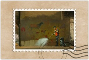 Poszterek 90x60 Banksy MƱvĂ©szet eltĂĄvolĂtĂĄsa