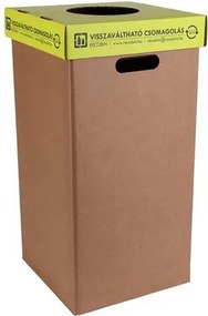 Szelektív hulladékgyűjtő, betétdíjas palackoknak, 50 l, RECOBIN Office (URE032)