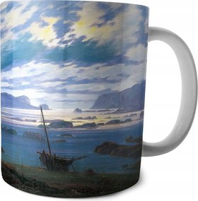 Bögre Északi-tenger a holdfényben Caspar David Friedrich