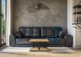 Dohányzóasztal Kyram (artisan + fekete). 1055173