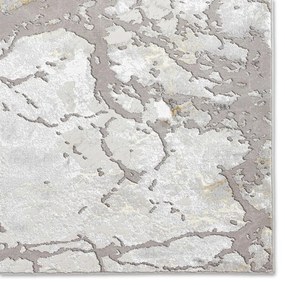 Szürke-aranyszínű szőnyeg 170x120 cm Apollo - Think Rugs