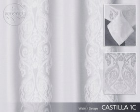 Mg Tk Asztalterítő Fehér Castilla 180cm 0,5m