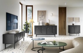 Éjjeliszekrény Fekete/Arany Színben. MAZOMA