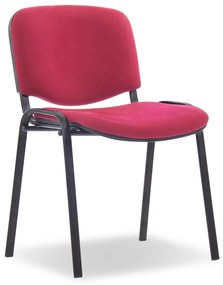 Viva konferencia szĂ©k, fekete lĂĄbak, piros