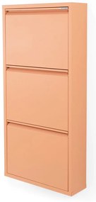 Lazacszínű fém billenő ajtós cipőtartó 50x103x15 cm Billy – Spinder Design