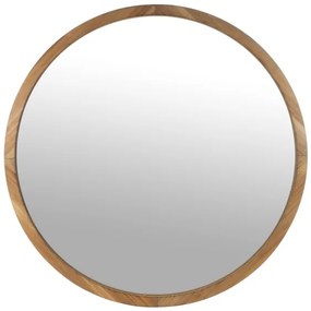 Eglo 425038 - BANI falitükör, 70 cm átmérő, barna