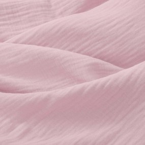 Goldea muszlin párnahuzat - pasztell rózsaszín 40 x 40 cm