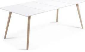 Bővíthető étkezőasztal hosszabbító asztallappal 90x140 cm Eunice – Kave Home