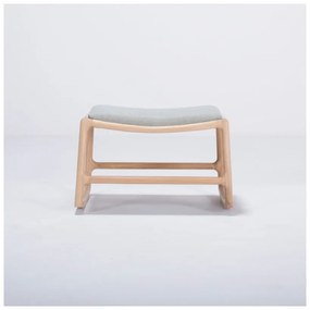 Dedo tölgyfa zsámoly kékesszürke szövet ülőrésszel - Gazzda