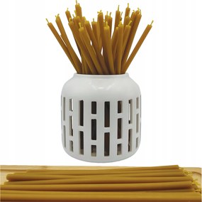 Viaszgyertya Templom Természetes Rituális Intenzív 65min 20cm 250db