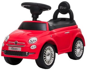Push autó Fiat 500 2xAA piros